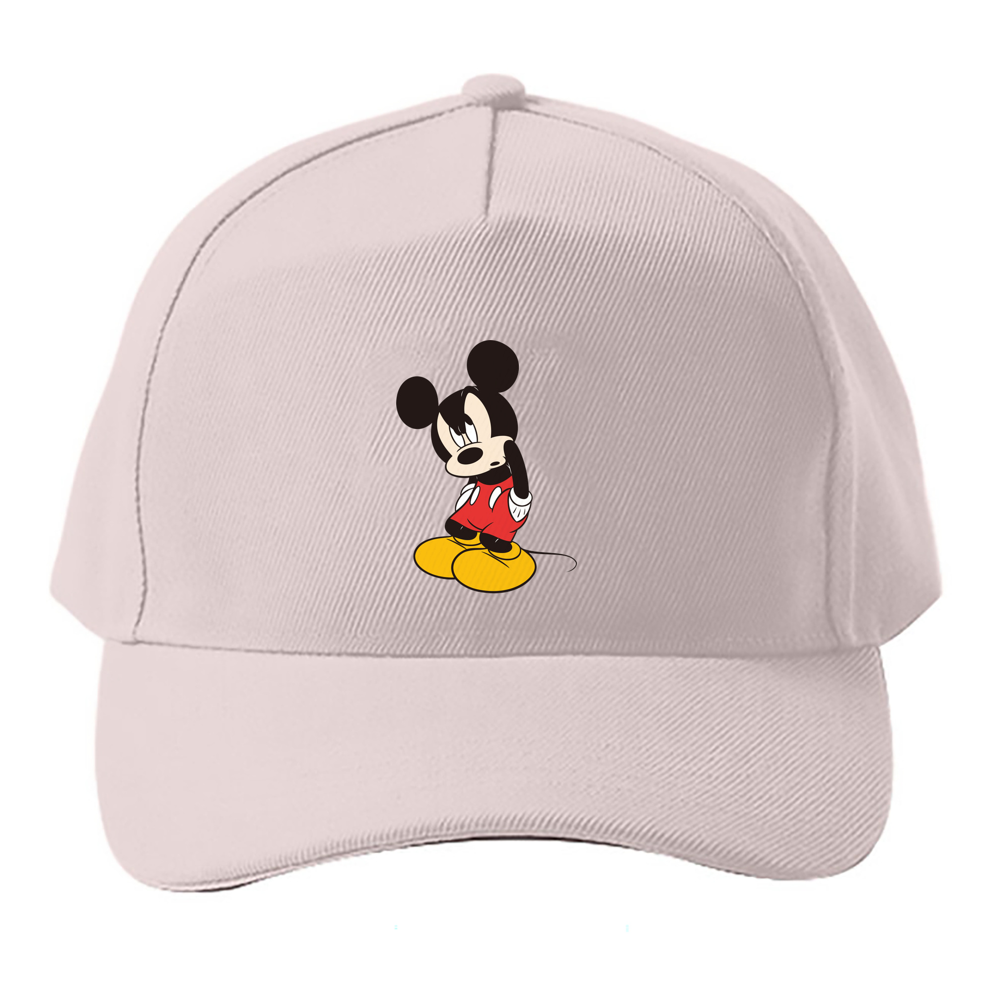（画像用） ミッキーマウス Mickey Mouse ベースボールキャップ 綿100％ 男女兼用 帽子 スポーツ